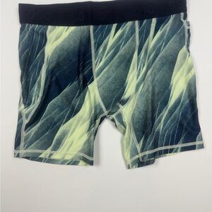 DSG Men's Abstract Green Boxer Briefs